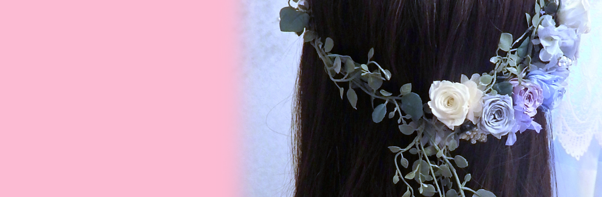 プリザーブドフラワー　花冠