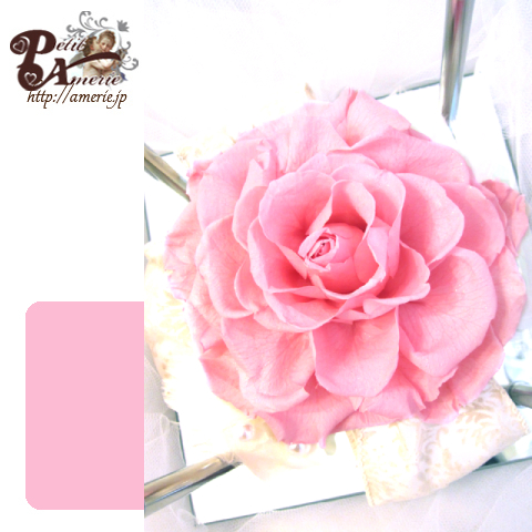 プリザーブドフラワー　メリアアレンジ