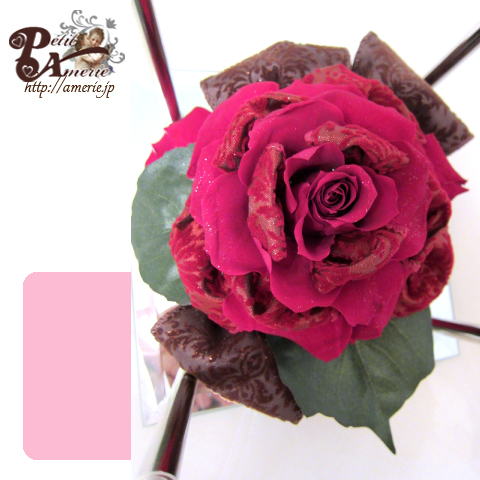 プリザーブドフラワー　メリアアレンジ