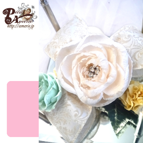 プリザーブドフラワー　メリアアレンジ