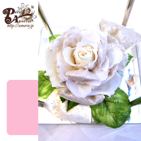 プリザーブドフラワー　メリアアレンジ