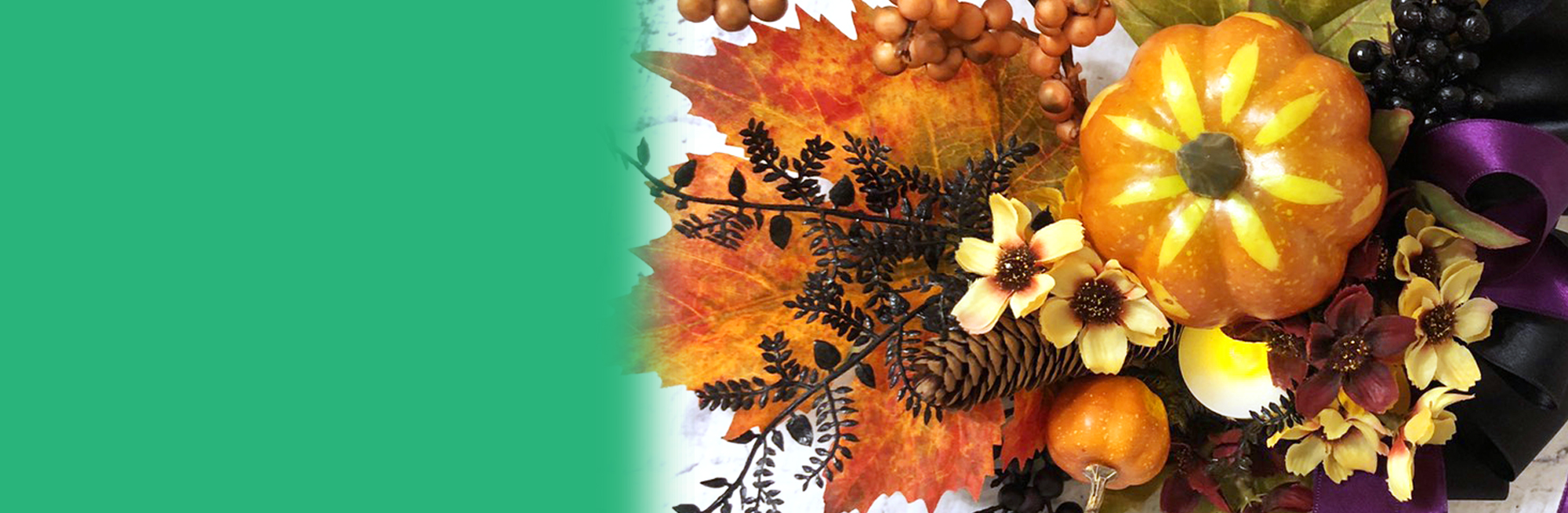 アーティフィシャルフラワー　ハロウィンハーモニーライト